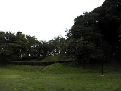 佐倉城:天守跡